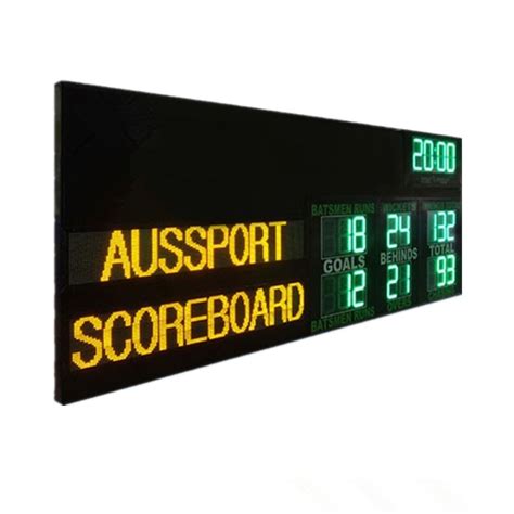electronic scoreboards australia|Scoreboards .